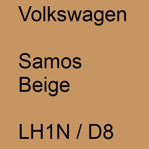 Volkswagen, Samos Beige, LH1N / D8.